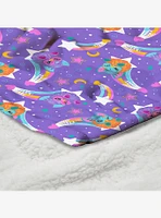 Furby Shooting Stars Silk Touch Throw Blanket