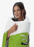 Beetlejuice Juice Is Loose Silk Touch Sherpa Throw Blanket