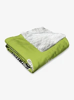 Beetlejuice Juice Is Loose Silk Touch Sherpa Throw Blanket