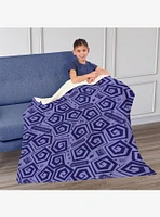 Beetlejuice Creepy Crawlies Silk Touch Sherpa Throw Blanket