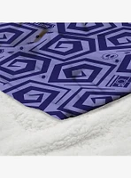 Beetlejuice Creepy Crawlies Silk Touch Sherpa Throw Blanket