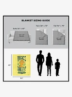 Garfield Where's The TV 50x60" Silk Touch Throw Blanket