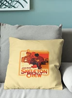 Star Wars Skeleton Crew Racers Throw Pillow
