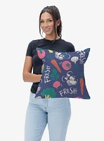 Disney Mickey & Friends Fresh Veggies Throw Pillow