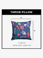 Disney Mickey & Friends Fresh Veggies Throw Pillow