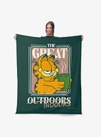 Garfield The Great Indoors 50x60" Silk Touch Throw Blanket