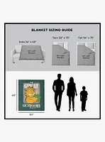 Garfield The Great Indoors 50x60" Silk Touch Throw Blanket