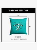 Disney Mickey Mouse Worry About Nothing Throw Pillow