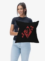 DC Comics Diamond Heart Throw Pillow