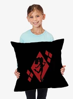 DC Comics Diamond Heart Throw Pillow
