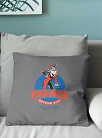 DC Comics Gotham Athletic Dept. Throw Pillow