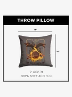 House of the Dragon Let It Reign Throw Pillow