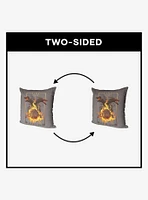 House of the Dragon Let It Reign Throw Pillow
