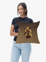 House of the Dragon Fire and Blood Reigns Throw Pillow