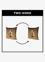 House of the Dragon Fire and Blood Reigns Throw Pillow