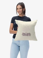 Where The Wild Things Are Find Me Pink Throw Pillow