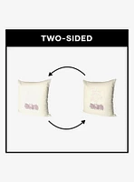 Where The Wild Things Are Find Me Pink Throw Pillow