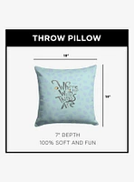 Where The Wild Things Are In The Leaves Throw Pillow