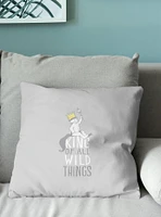 Where The Wild Things Are King Of All Throw Pillow