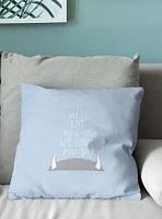 Where The Wild Things Are Love You So Throw Pillow