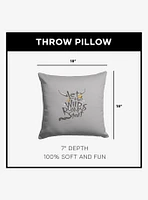 Where The Wild Things Are Wild Rumpus Throw Pillow
