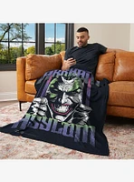DC Comics Arkham Asylum 50x60" Silk Touch Throw Blanket
