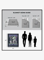 DC Comics Arkham Asylum 50x60" Silk Touch Throw Blanket