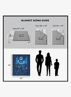 DC Comics Batman Villains 50x60" Silk Touch Throw Blanket