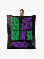 DC Comics Gotham Grin 50x60" Silk Touch Throw Blanket