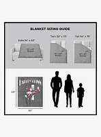 DC Comics Joker Tango 50x60" Silk Touch Throw Blanket