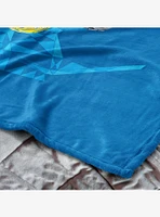 Mighty Morphin Power Rangers All Systems Go 50x60" Silk Touch Throw Blanket