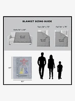 Mighty Morphin Power Rangers Megazord 50x60" Silk Touch Throw Blanket