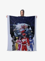 Mighty Morphin Power Rangers 50x60" Silk Touch Throw Blanket