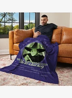 The Wizard of Oz Wicked Bad 50x60" Silk Touch Throw Blanket