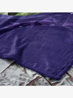 The Wizard of Oz Wicked Bad 50x60" Silk Touch Throw Blanket
