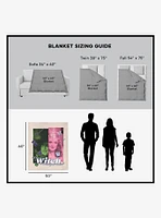 The Wizard of Oz What's Your Excuse 50x60" Silk Touch Throw Blanket