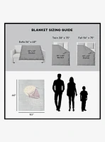 Where The Wild Things Are He Sailed 50x60" Silk Touch Throw Blanket