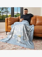 Where The Wild Things Are Wild Things 50x60" Silk Touch Throw Blanket