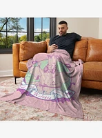 The Wizard of Oz Glinda Pattern 50x60" Silk Touch Throw Blanket