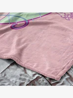 The Wizard of Oz Glinda Pattern 50x60" Silk Touch Throw Blanket