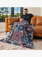 Star Wars Classic Repeats and Patterns Mandala 50x60" Silk Touch Throw Blanket