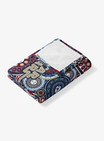 Star Wars Classic Repeats and Patterns Mandala 50x60" Silk Touch Throw Blanket