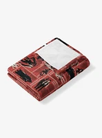 Star Wars Classic Repeats and Patterns Action Figures 50x60" Silk Touch Throw Blanket