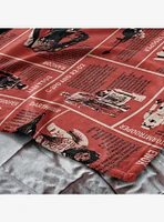 Star Wars Classic Repeats and Patterns Action Figures 50x60" Silk Touch Throw Blanket