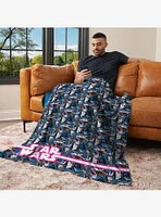 Star Wars Classic Repeats and Patterns A New Hope 50x60" Silk Touch Throw Blanket
