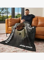 Star Wars Classic Quotes Admiral Ackbar 50x60" Silk Touch Throw Blanket