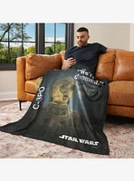 Star Wars Classic Quotes C-3PO 50x60" Silk Touch Throw Blanket