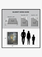 Star Wars Classic Quotes C-3PO 50x60" Silk Touch Throw Blanket