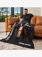 Star Wars Classic Quotes Obi-Wan Kenobi 50x60" Silk Touch Throw Blanket