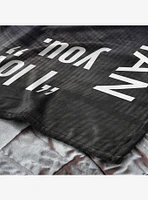 Star Wars Classic Quotes Leia and Han 50x60" Silk Touch Throw Blanket